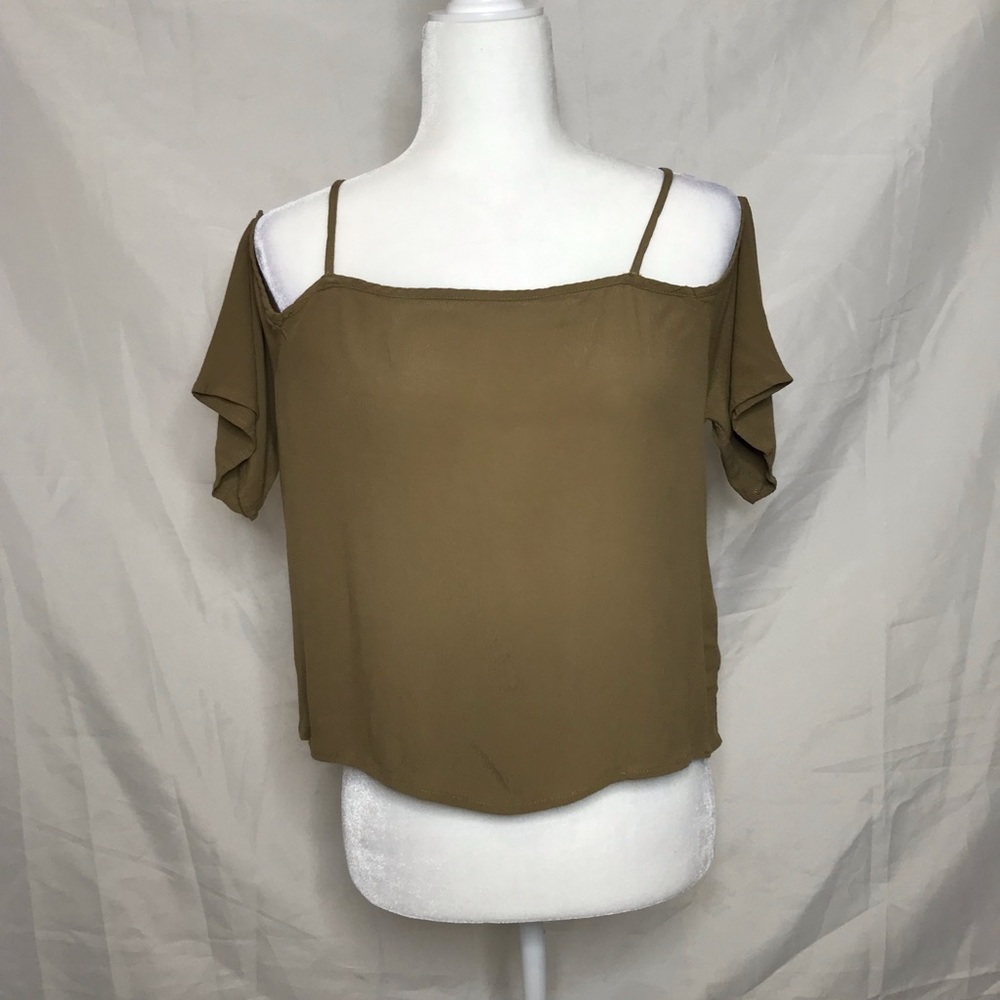 Forever 21 Cold Shoulder Blouse NWOT